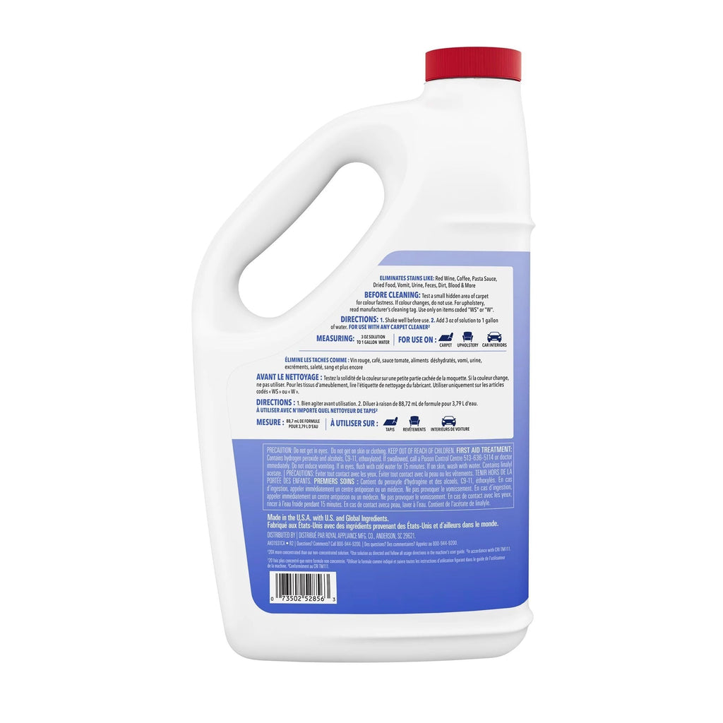 Hoover Pro Ultimate Oxi Carpet Cleaning Formula for Use in Any Carpet Cleaner, Paradise Pedals, 128-oz