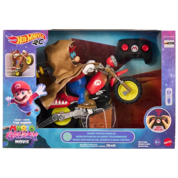 Hot Wheels Desert Poncho Mario RC