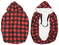 Jolly Jumper Snuggle Cover with Packable Hood, Buffalo Plaid
