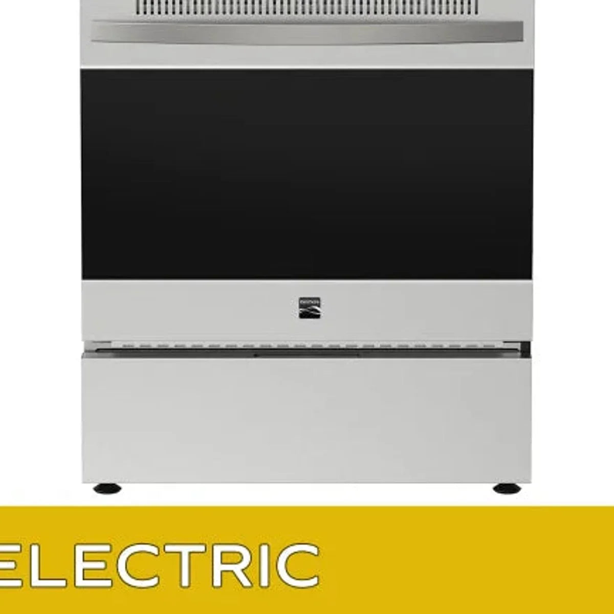 Kenmore 30 in. 5 cu ft. Stainless Steel Electric 4 Burner True Convection Range with Air Fry