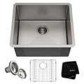 Kraus Standard PRO Undermount Stainless Steel Single Bowl Kitchen Sink, 21x18x10-in