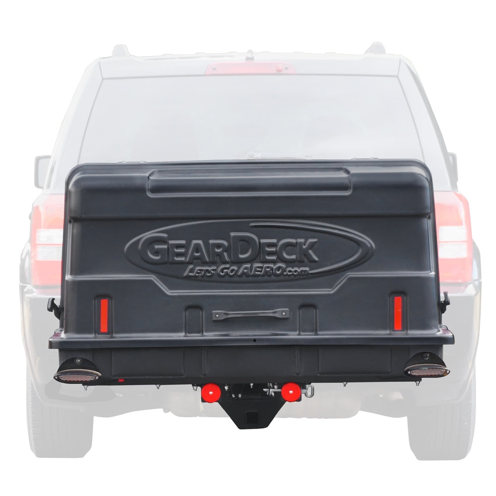 Let`s Go Aero GearDeck Slideout Cargo Carrier with LED, Black, 17-cu.ft