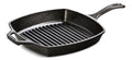 Lodge Seasoned Cast-Iron Grill Pan, 10.5-in (26 cm)
