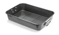 MASTER Chef Multi-Purpose Roaster with Rack, Dishwasher Safe, 9-12 lb, 25.4 x 38cm