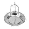 MASTER Chef Stainless Steel Folding Beer Can Chicken Holder/Chicken Roasting Rack Stand