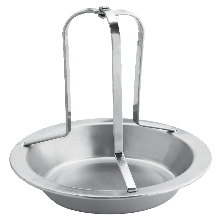 MASTER Chef Stainless Steel Folding Beer Can Chicken Holder/Chicken Roasting Rack Stand