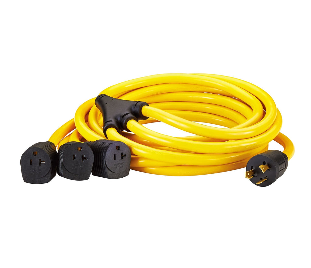 Mastercraft 10AWG STW 30A L5-30P Generator Cord, 23-ft