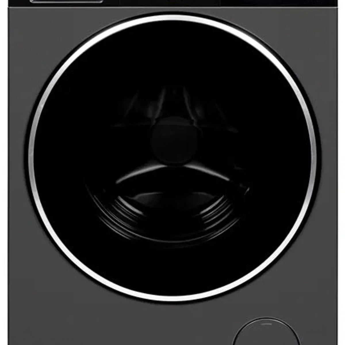 Midea 3.1 cu ft. Graphite Steel Front Load Washer with Quick Wash Option