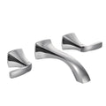Moen Voss Two-Handle Wall Mount Bathroom Faucet Trim Kit (Valve Required), Chrome