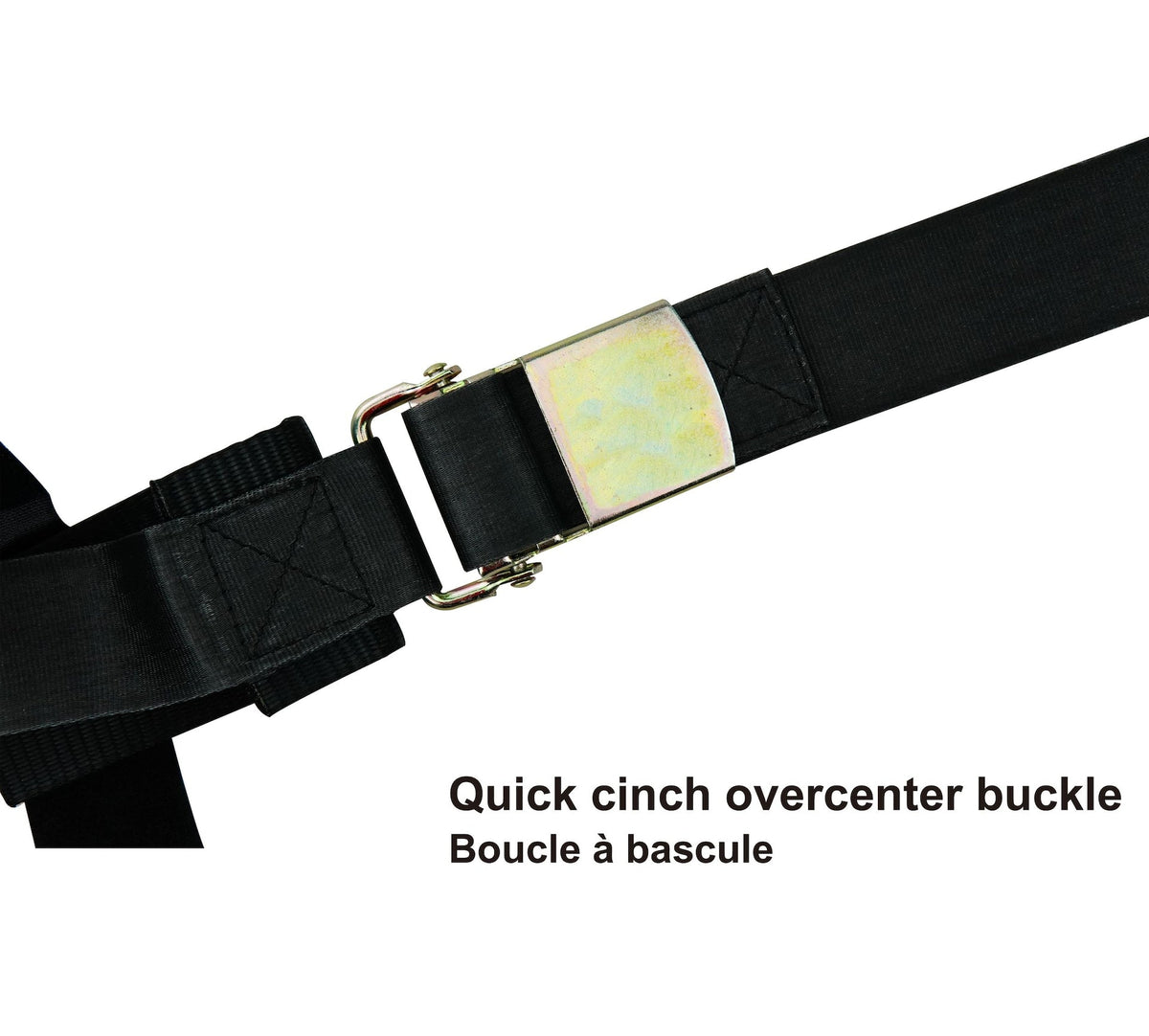 MotoMaster 1,000-lb Marine Gunwale Strap, Fully Adjustable, 2-in x 16-ft