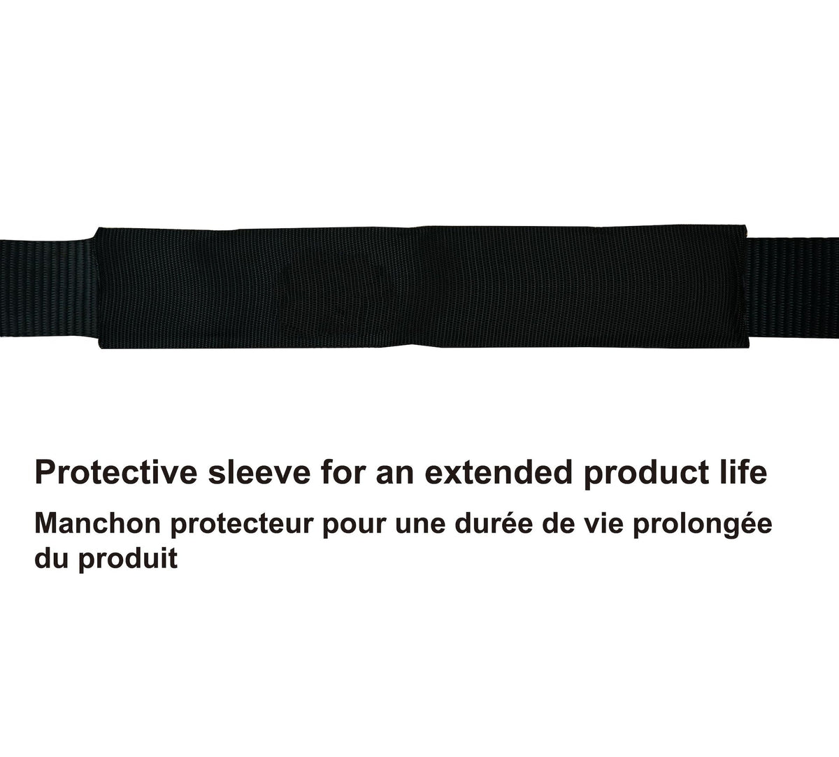MotoMaster 10,000-lb Axle Strap, with D-rings, 2-in x 31-in