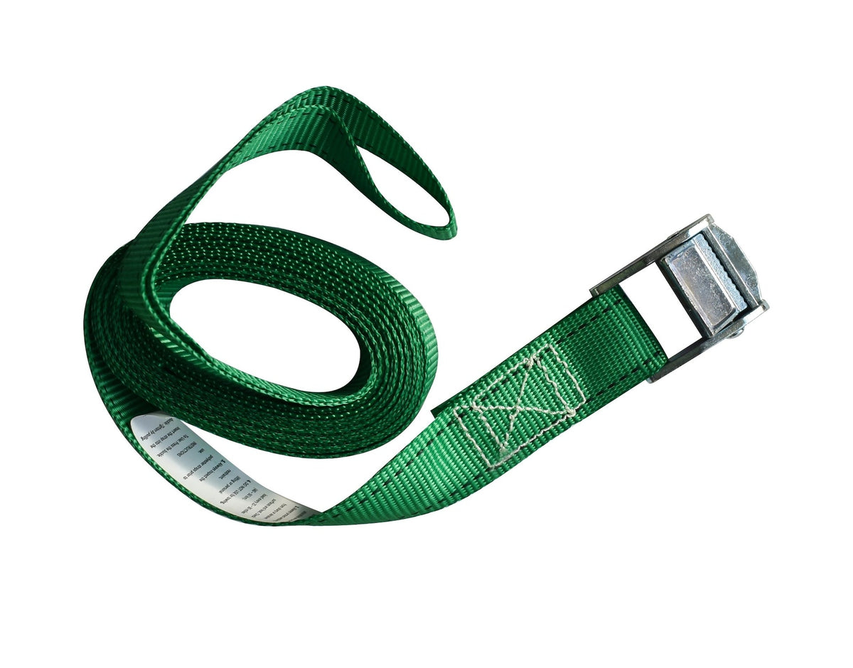 MotoMaster 450-lb Light Duty Lashing Straps with Cam Buckle Clasps, Weatherproof, 1-in x 12-ft, 2-pk