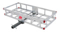 MotoMaster Aluminum Hitch Basket Cargo Carrier, 500-lb Capacity