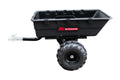 MotoMaster Poly Bed Utility Trailer Cart with Steel Frame, Black, 1100-lb