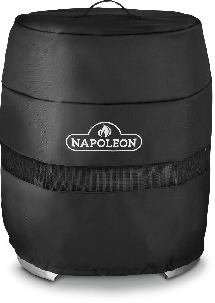 Napoleon Timberwolf Outdoor Smokeless Multi-Fuel Fire Pit, Stainless Steel, 22-in