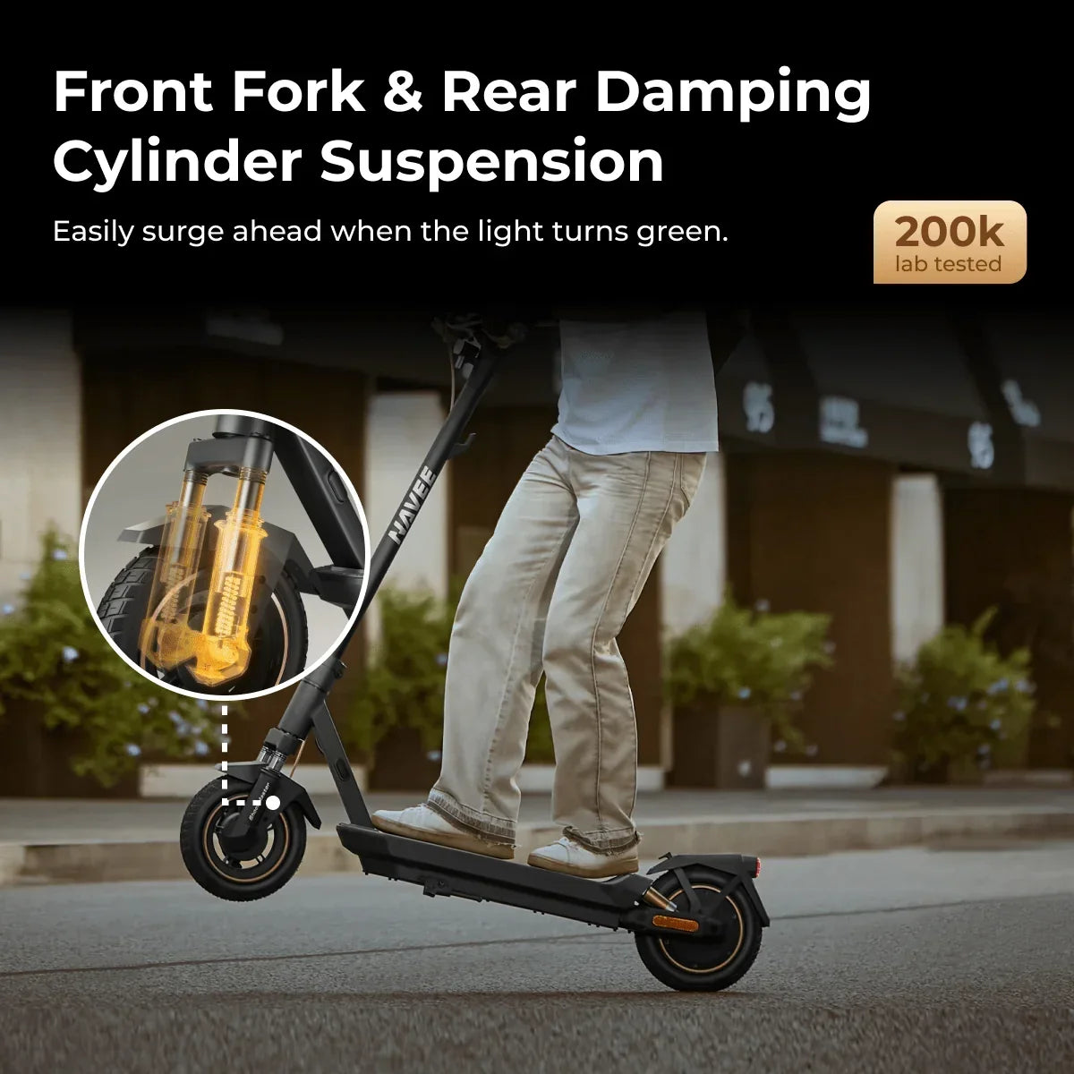 NAVEE GT3 Max | Long-Range Commuter Scooter