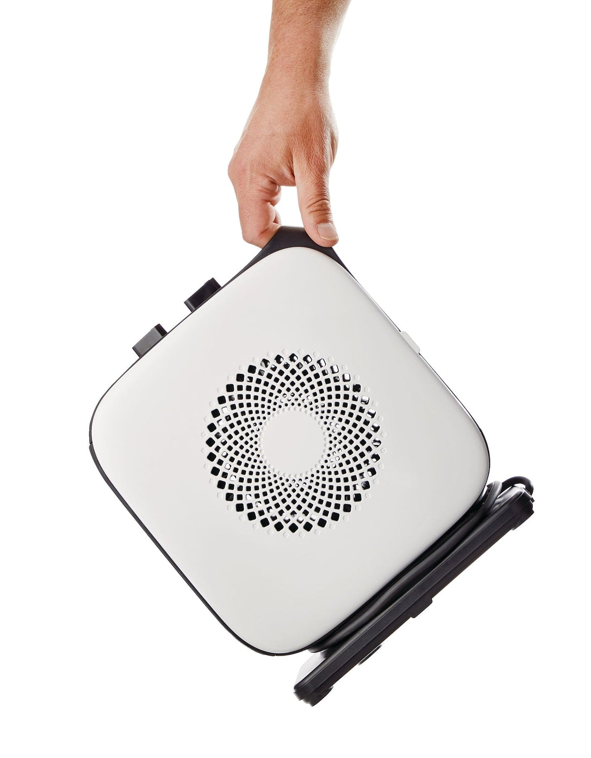 NOMA Portable Oscillating Portable Ceramic Space Heater withThermostat, 1500W, White