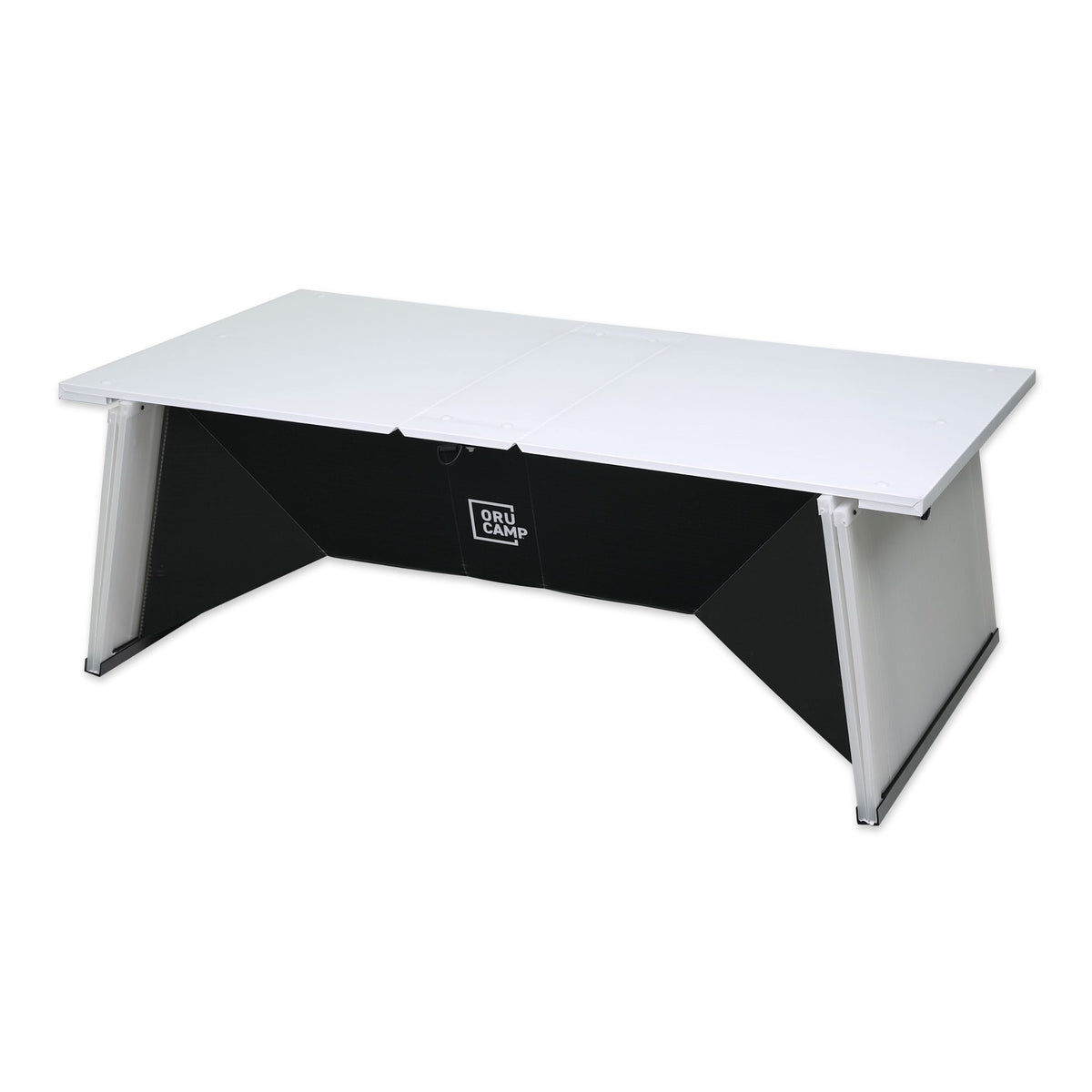 Oru Camp Black Foldable Switch Table with Built-in Storage