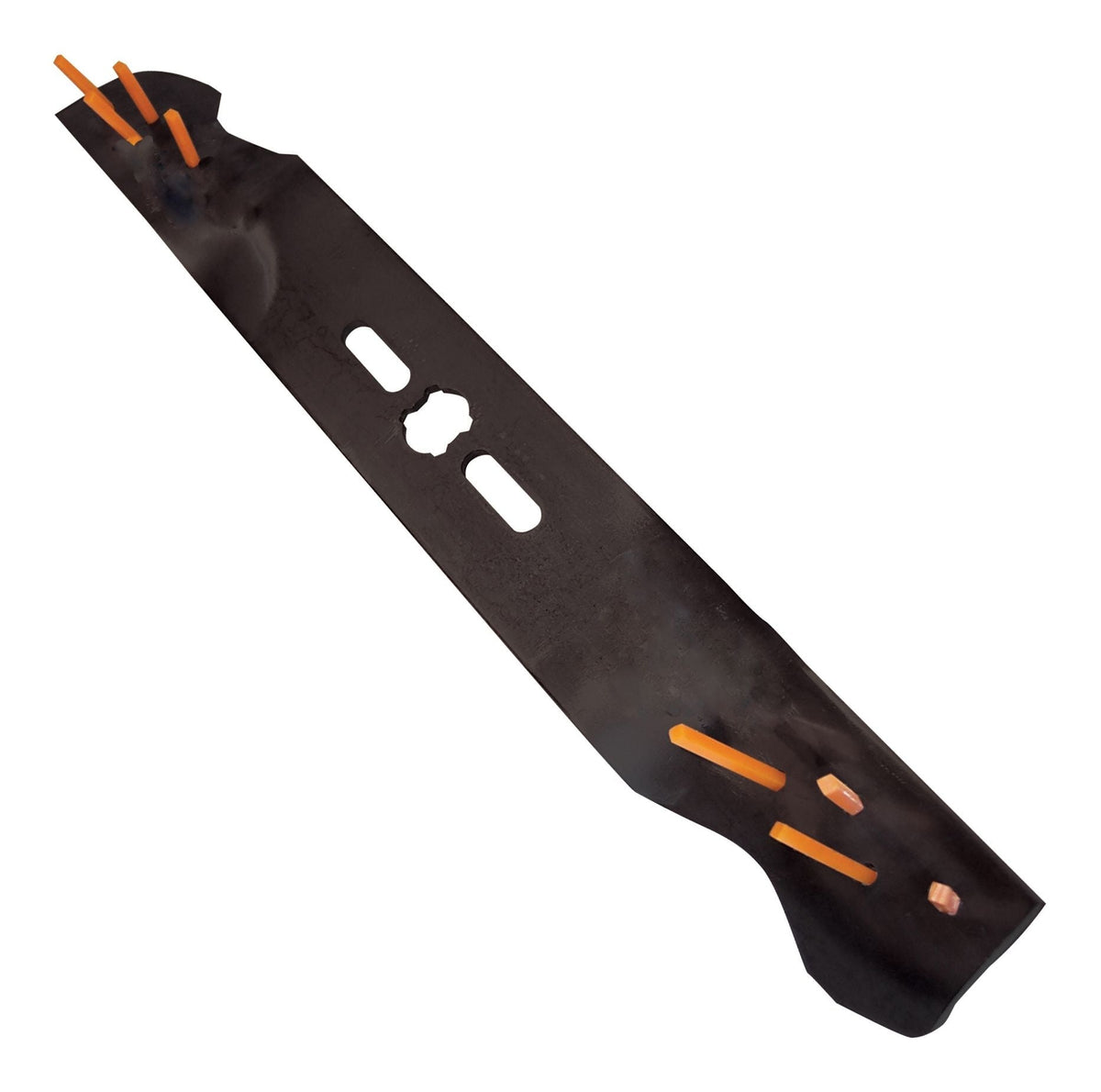 Power Rake Universal 6-in-1 Replacement Lawn Mower Blade, 19-in/20-in, Removable Tines