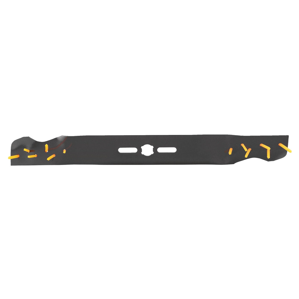 Power Rake Universal 6-in-1 Replacement Lawn Mower Blade, 21-in/22-in, Removable Tines