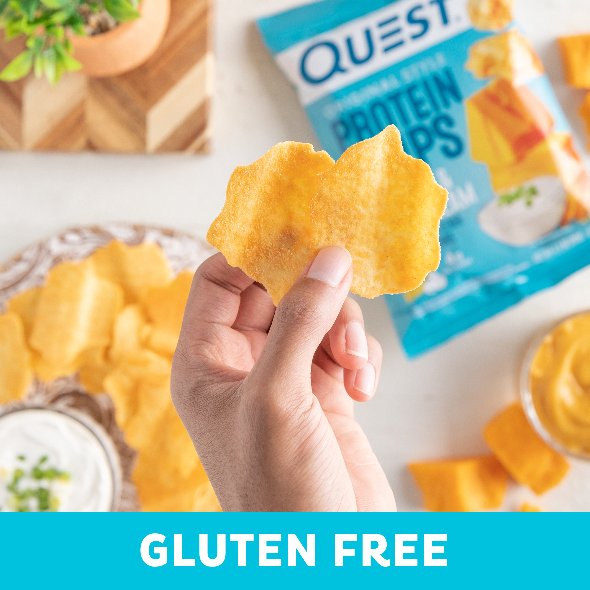 Cheddar & Sour Cream Original Style Protein Chips