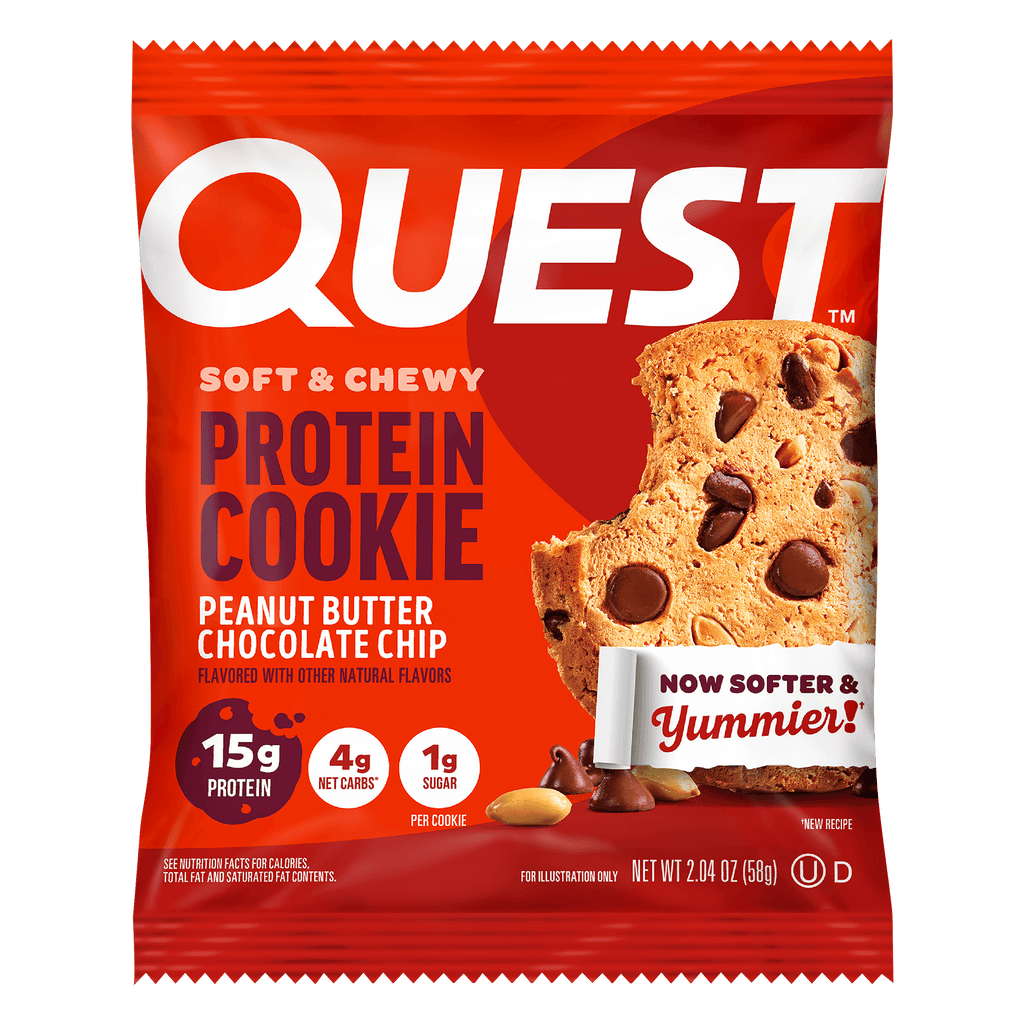 Peanut Butter Chocolate Chip Protein Cookies