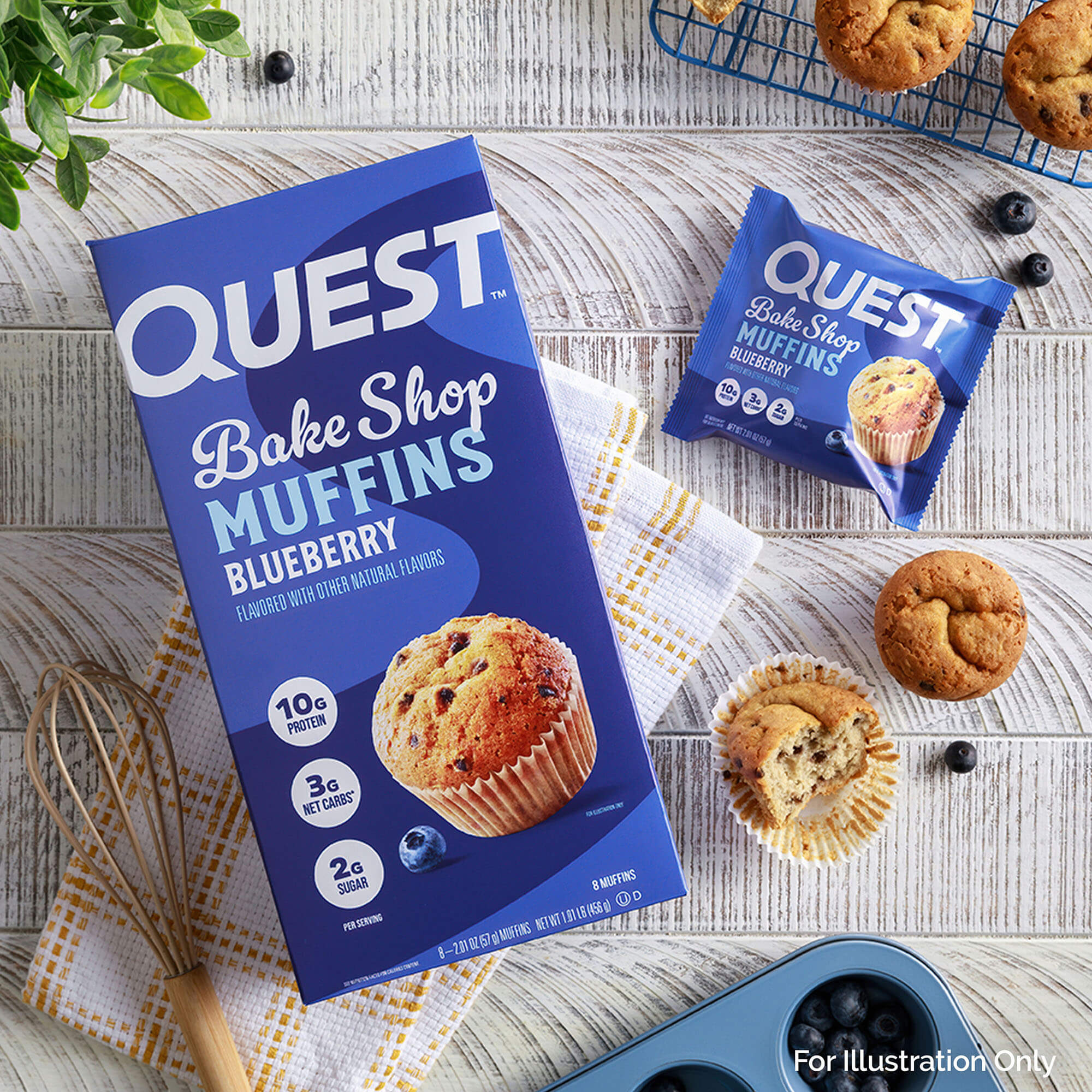 Bake Shop Blueberry Muffins