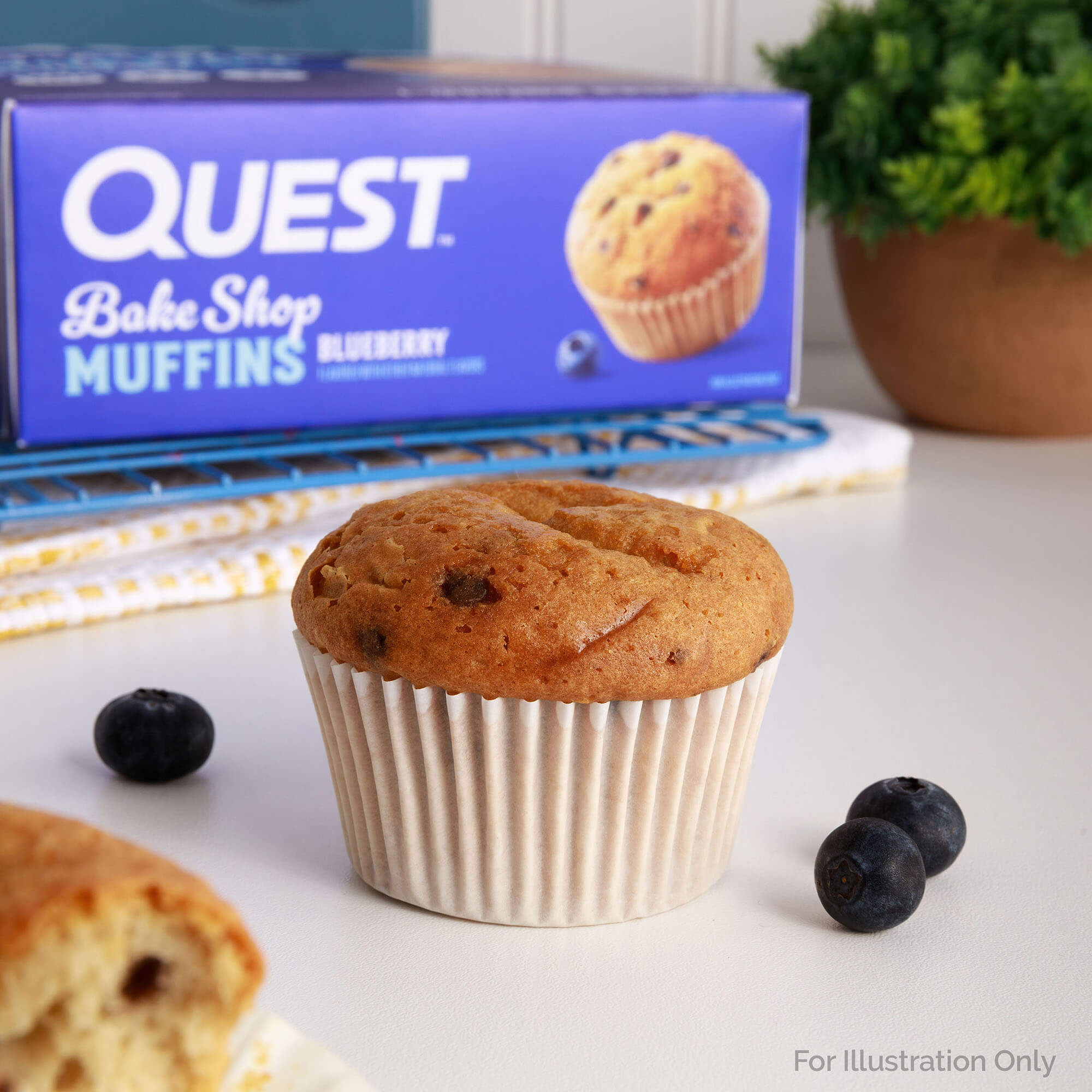 Bake Shop Blueberry Muffins