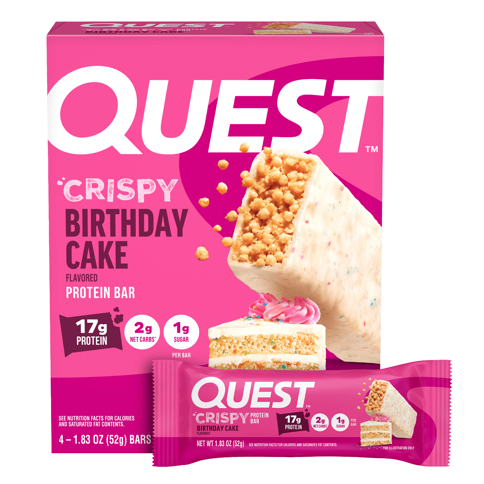 Birthday Cake Crispy Hero Bars