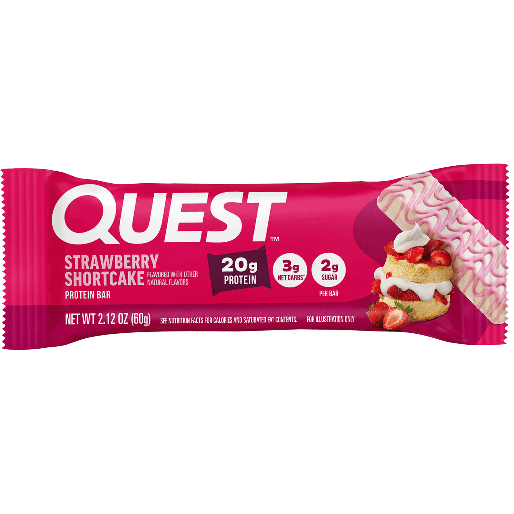 Strawberry Shortcake Protein Bar