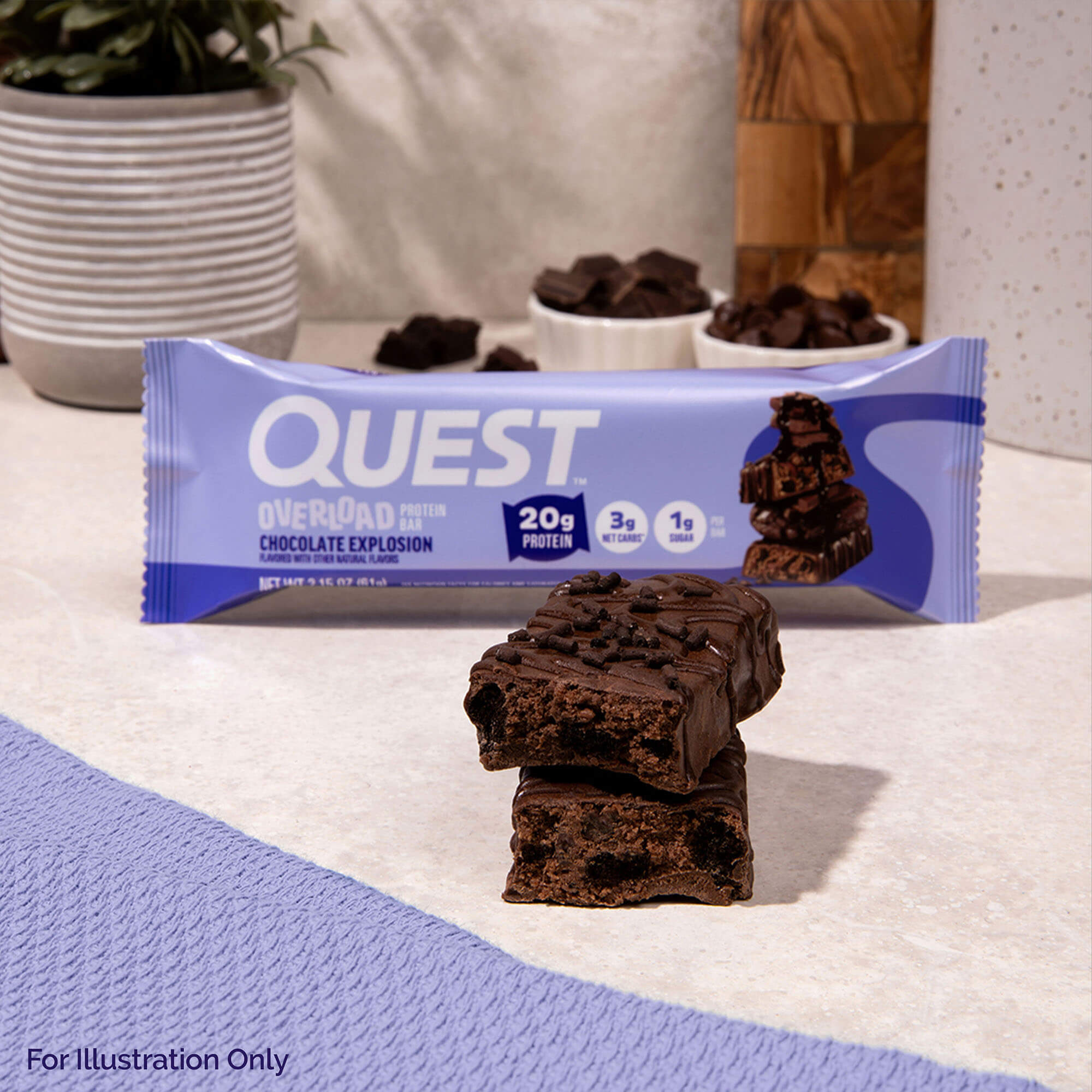 Chocolate Explosion Overload Bar