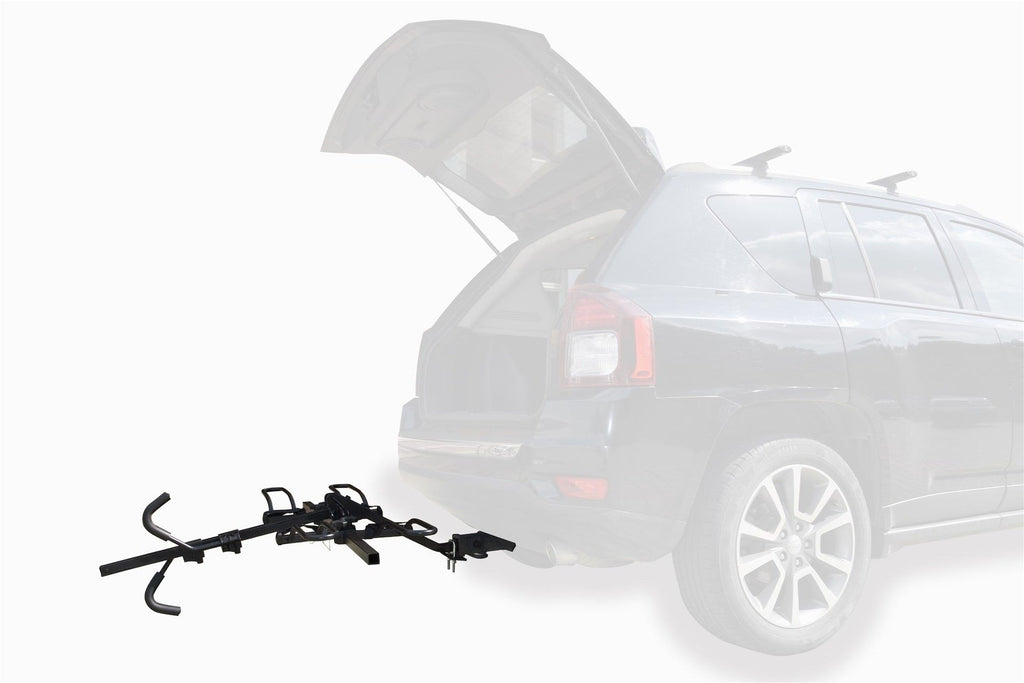 Raleigh 2-Bike Hitch Platform Rack with Anti-Wobble Hitch Pin, Folding Design