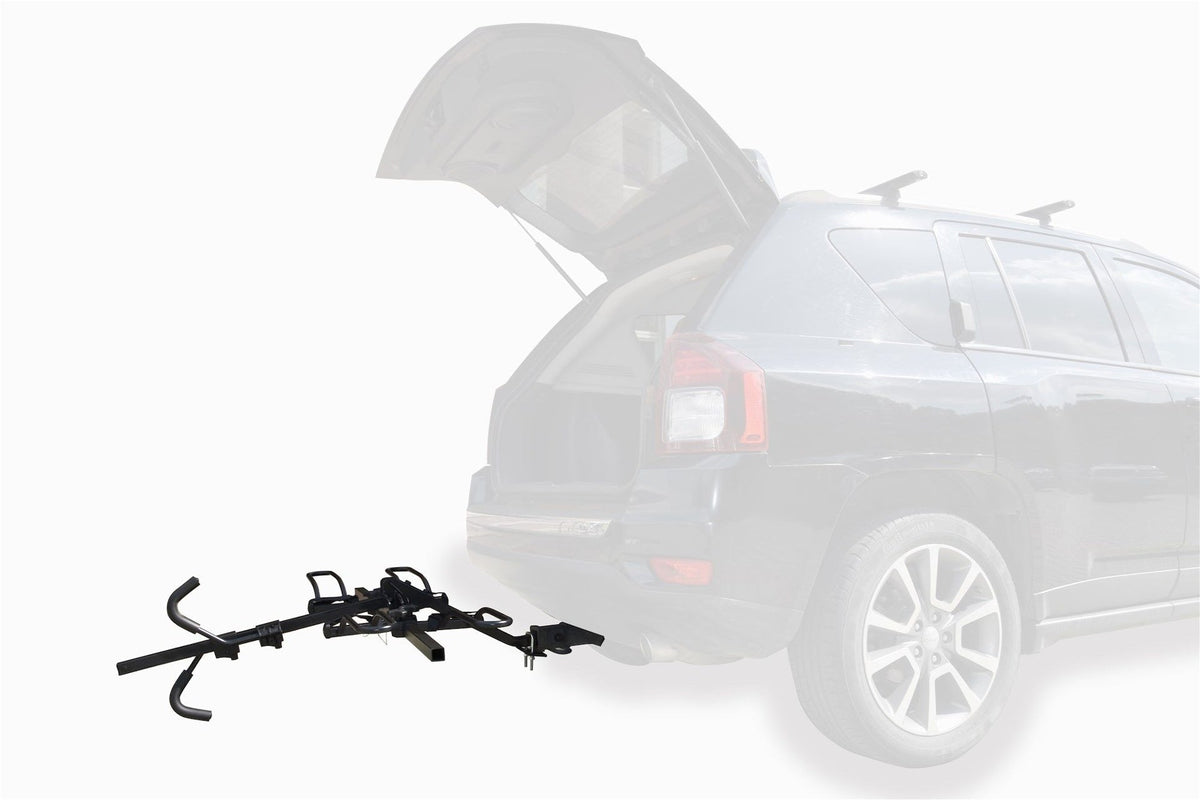 Raleigh 2-Bike Hitch Platform Rack with Anti-Wobble Hitch Pin, Folding Design