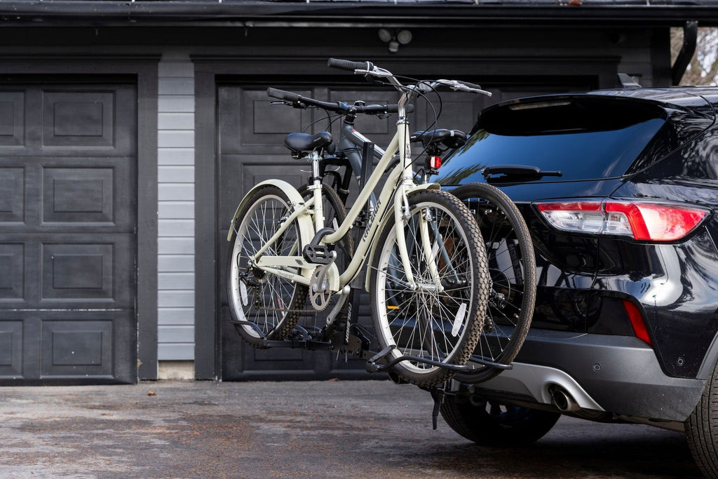 Raleigh 2-Bike Hitch Platform Rack with Anti-Wobble Hitch Pin, Folding Design
