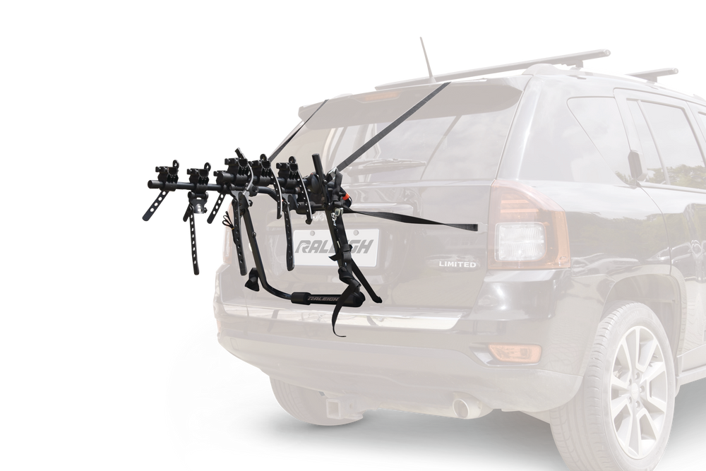Raleigh 3-Bike Trunk Rack, 60 Kg Maximum Load Capacity