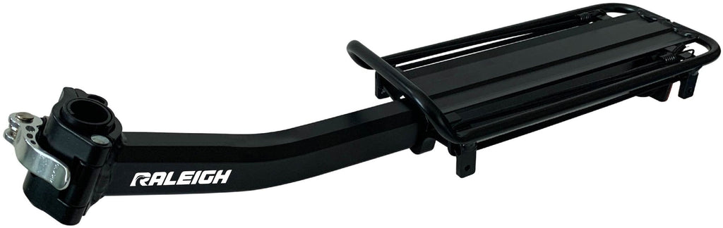 Raleigh Alloy Seat Bike Cargo Rack, Black