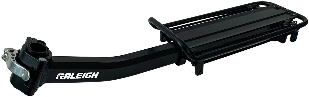 Raleigh Alloy Seat Bike Cargo Rack, Black