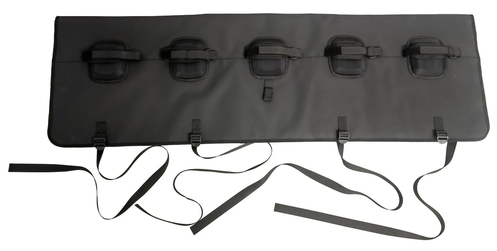 Raleigh Tailgate Pad Bike Carrier with Straps for 5 Bikes