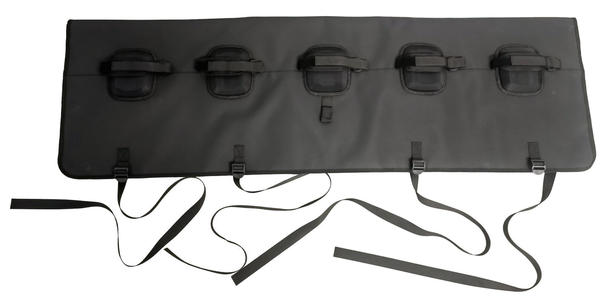 Raleigh Tailgate Pad Bike Carrier with Straps for 5 Bikes