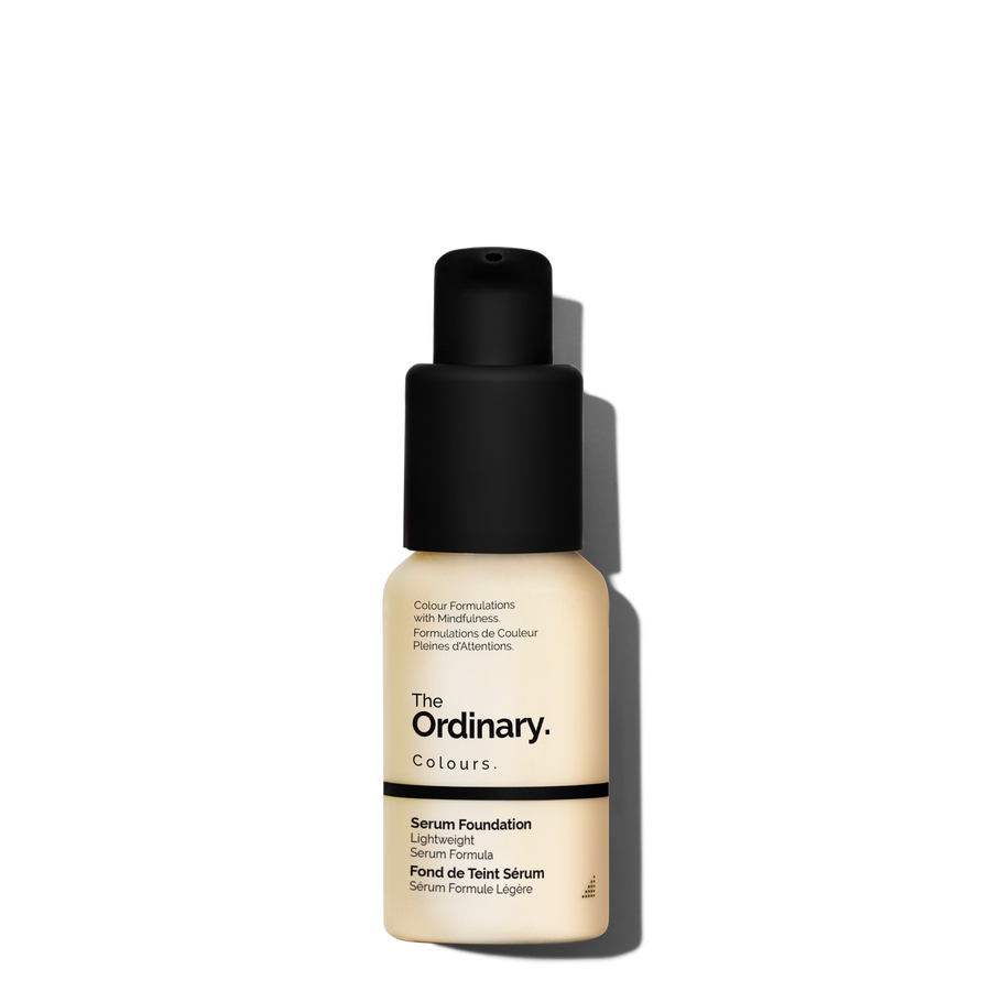 The Ordinary Serum Foundation lightweight pigment with moderate coverage