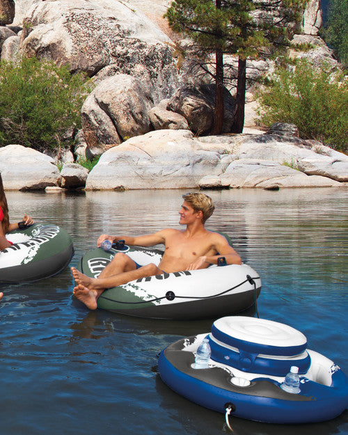 River Run® 1 Inflatable Floating Lake Tube - Green