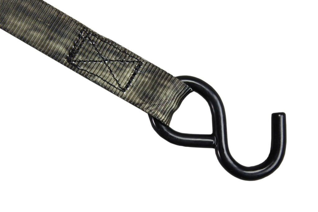 RPS Ratchet Tie-Down Straps, 1-in x 8-ft (2.54 cm x 2.4 m), 4-pk