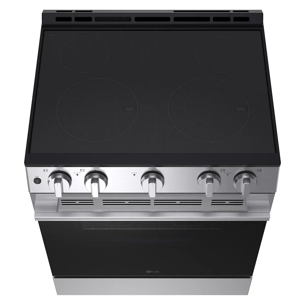 Samsung 30 in. 6.3 cu ft. Stainless Steel Electric Freestanding Range with Air Fry