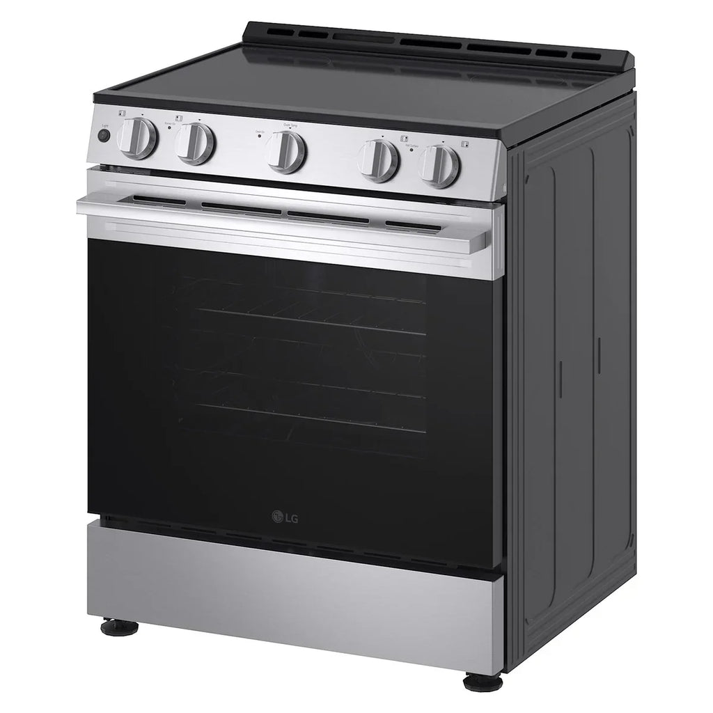 Samsung 30 in. 6.3 cu ft. Stainless Steel Electric Freestanding Range with Air Fry