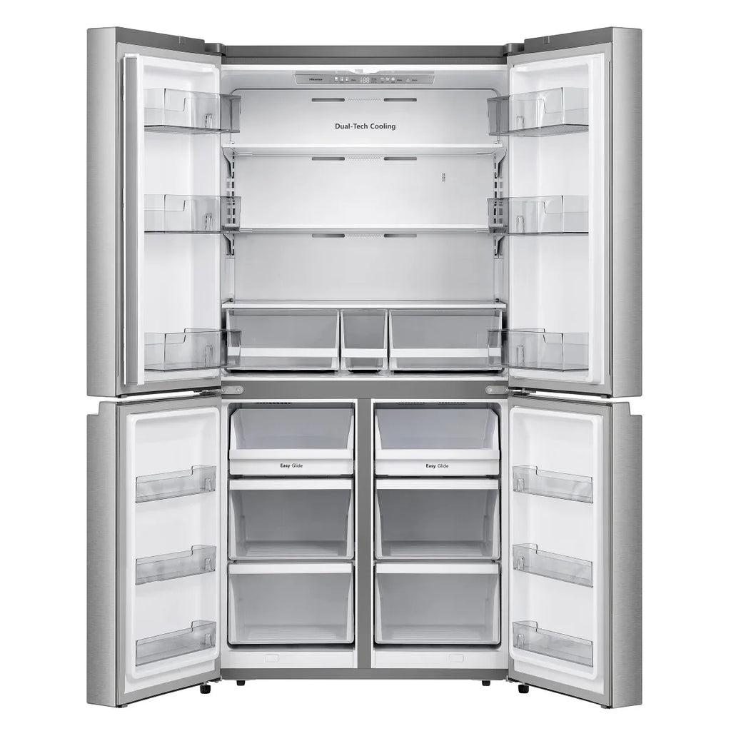 Samsung 36 in. 25.5 cu ft. Stainless Steel French Door Counter Depth Refrigerator with Dual Auto Ice Maker in Freezer
