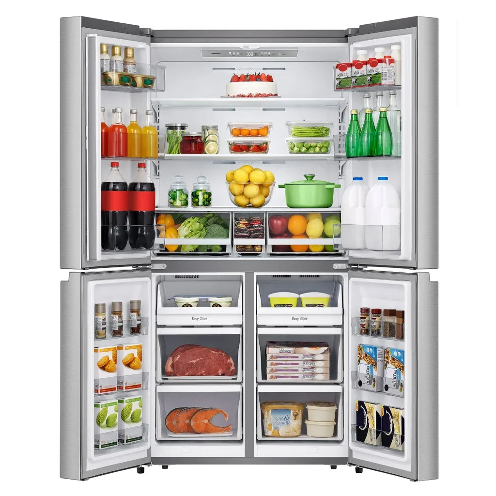 Samsung 36 in. 25.5 cu ft. Stainless Steel French Door Counter Depth Refrigerator with Dual Auto Ice Maker in Freezer
