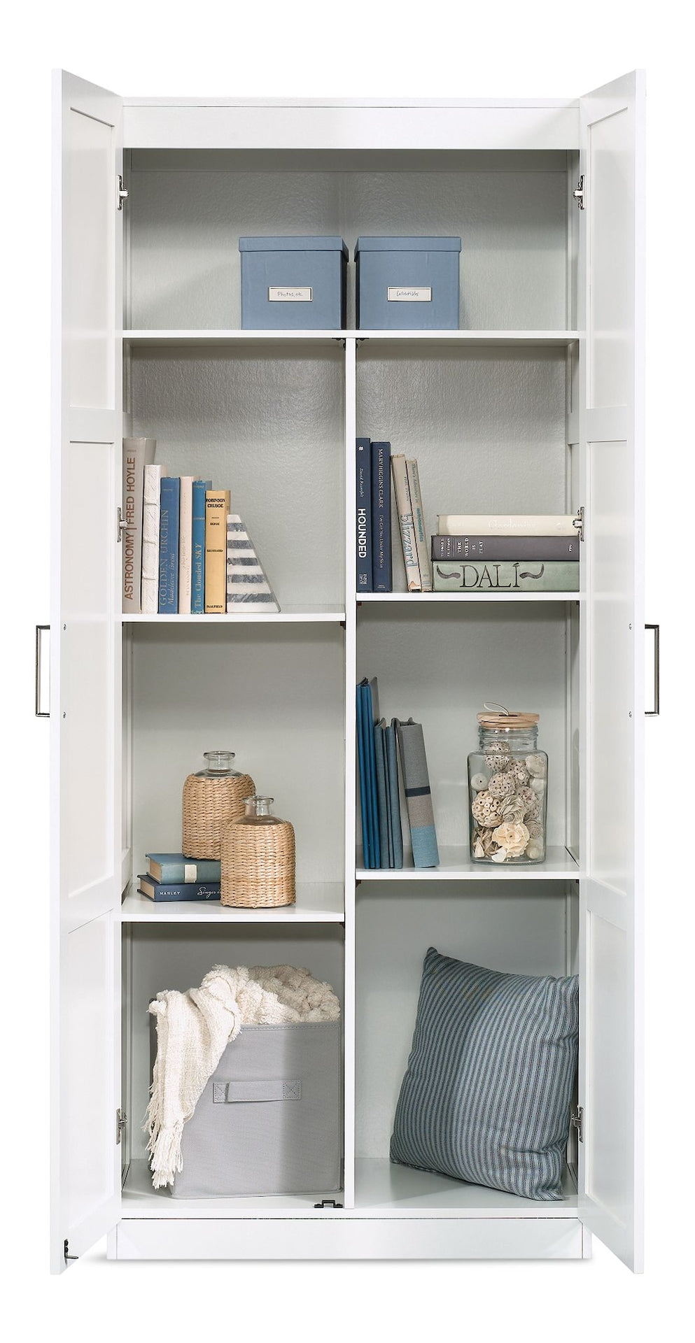 Sauder 2-Door Cabinet, White