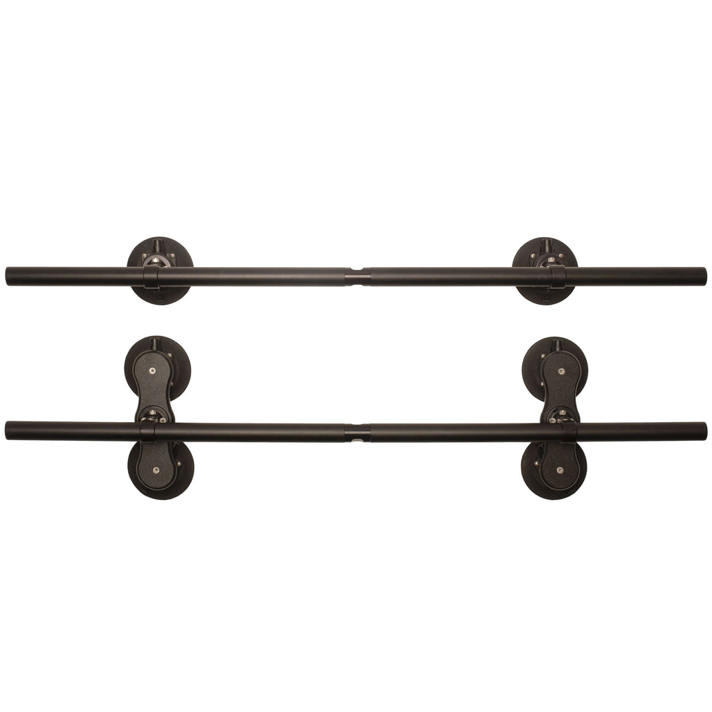 SeaSucker Monkey Bars Aluminum Roof Cross-Bar System, Powder Coated Black, 60-in