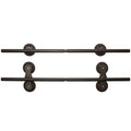 SeaSucker Monkey Bars Aluminum Roof Cross-Bar System, Powder Coated Black, 60-in