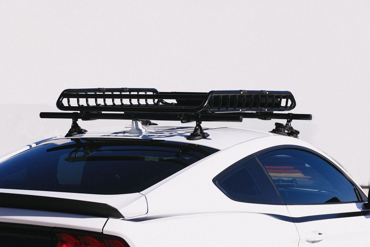 SeaSucker Monkey Bars Aluminum Roof Cross-Bar System, Powder Coated Black, 60-in
